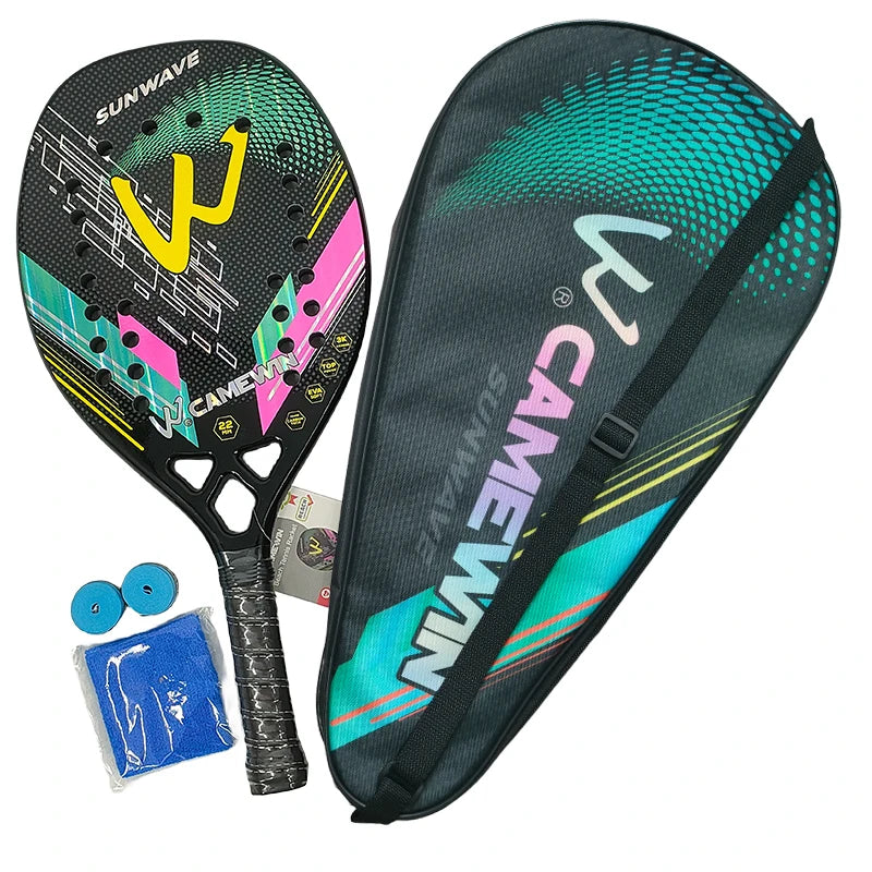 Raquete Beach Tennis Carbono 3K Pro Control