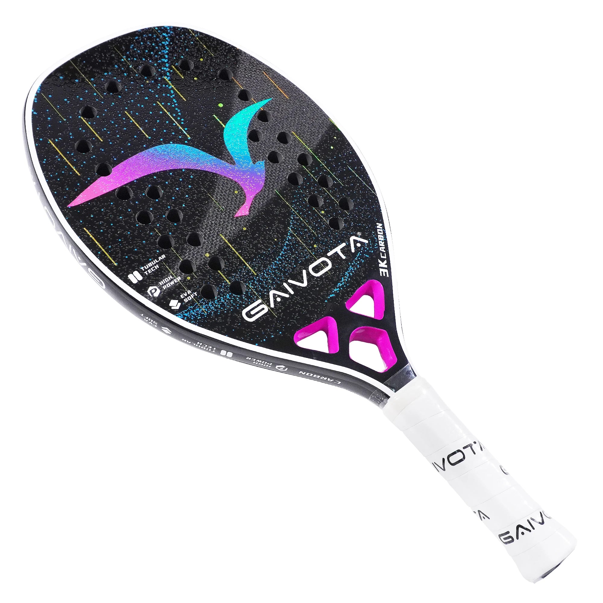 Raquete Beach Tennis Carbono 12K Profissional