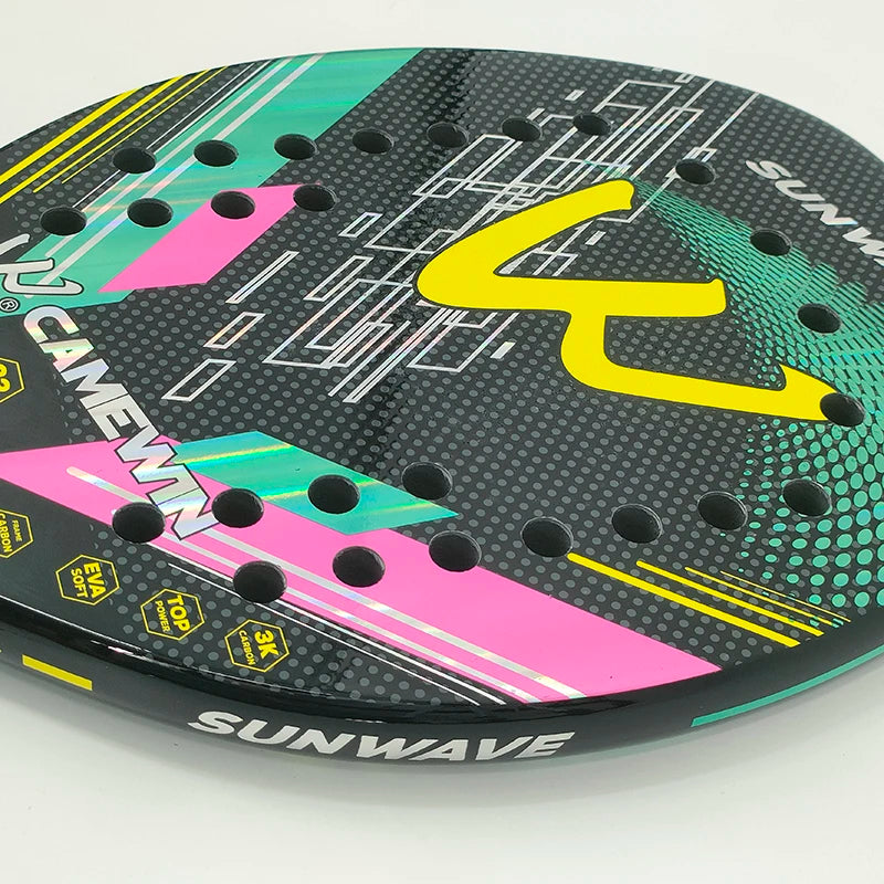 Raquete Beach Tennis Carbono 3K Pro Control