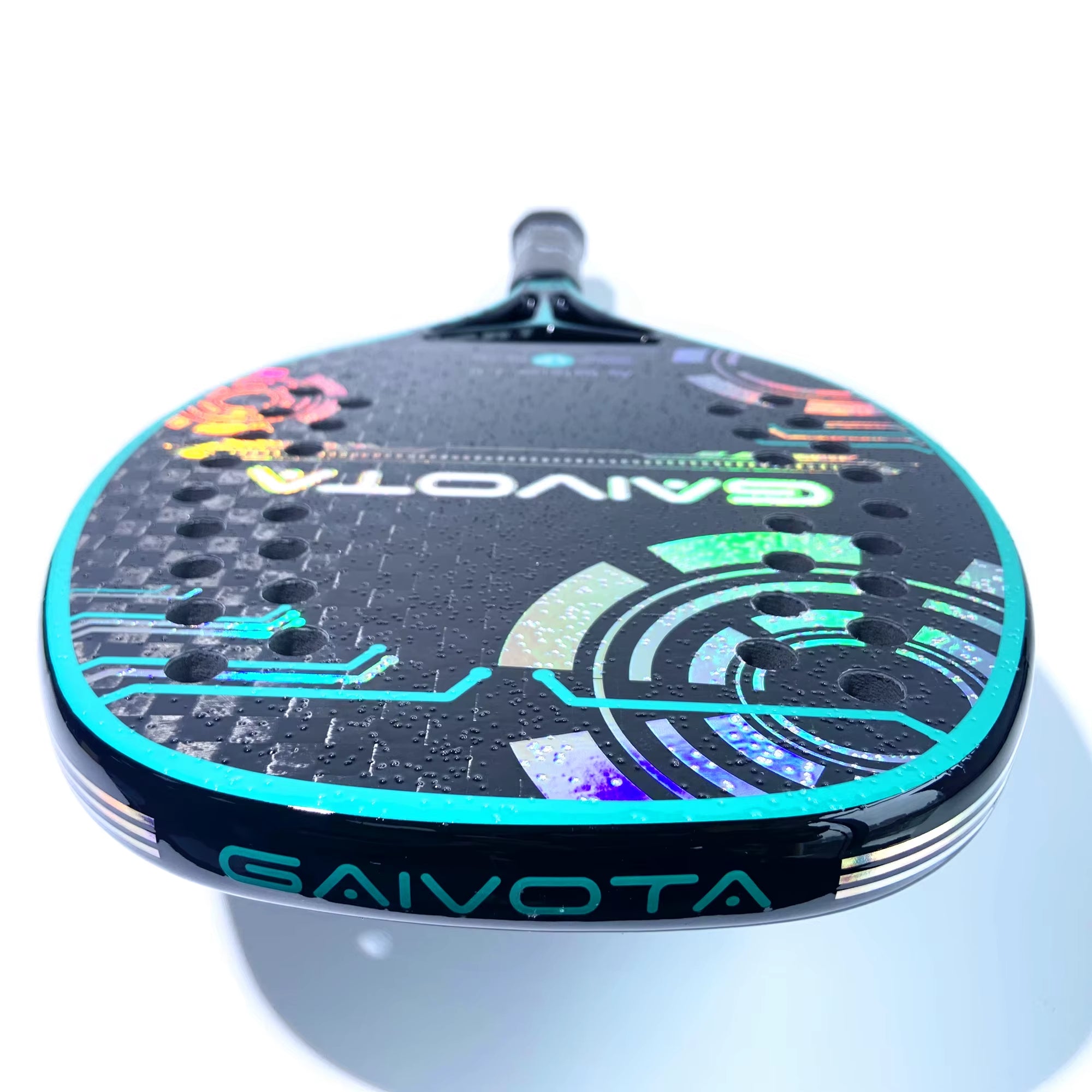 Raquete Beach Tennis Carbono 12K Superfície Áspera – Potência Profissional com Controle | Alley Sports Brasil